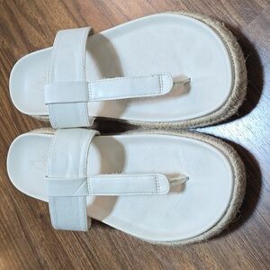 Joie Nacho Ivory Thong Sandal